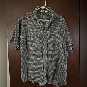 Gray Patterned Shirt L